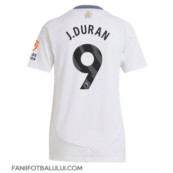 Aston Villa Jhon Duran #9 Tricou Fotbal Replică 2024-25 Femei Deplasare